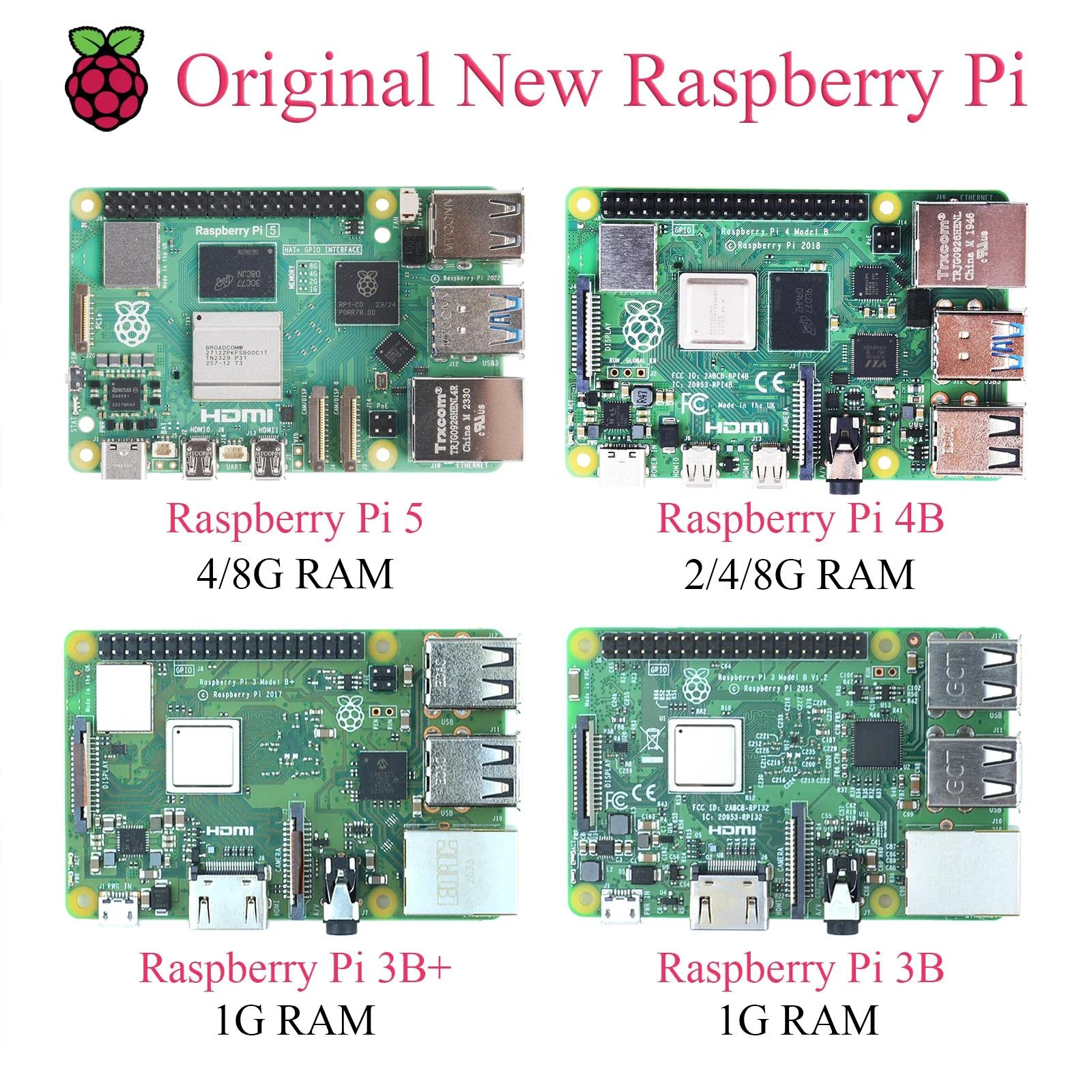     , RAM 2G, 4G, 8G, Broadcom 4 ھ CPU, DIY ,  , 5 4B 3B + 3B